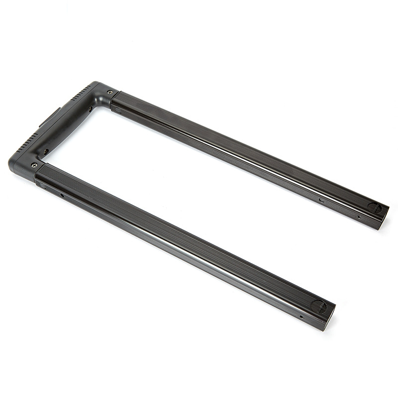 天誉拉杆配件生产厂家 黑色伸缩杆加厚合金电器拉杆钓鱼桶拉杆