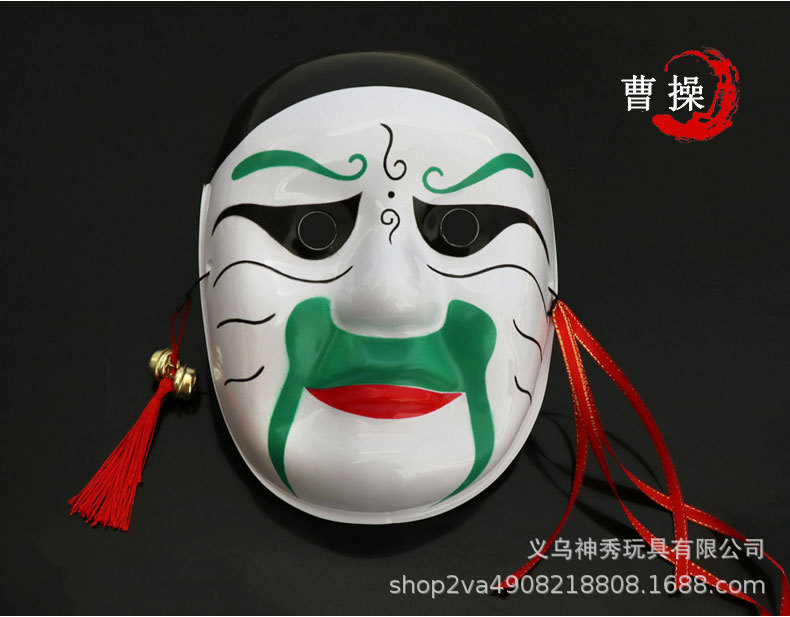 1川剧变脸道具中式脸谱国粹京剧面具说唱手绘中式古风演出道具