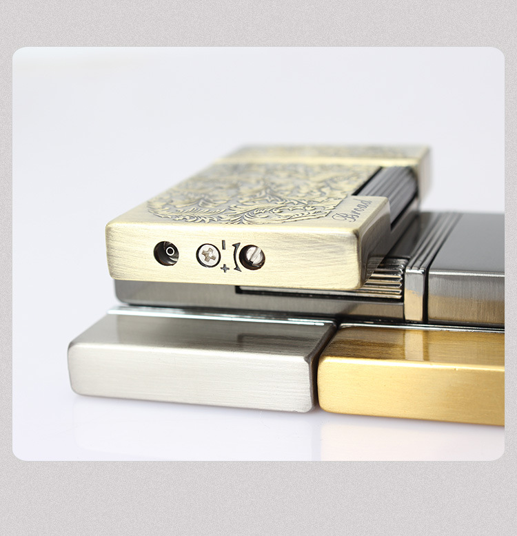 博达313搓轮朗声砂轮打火机火石明火金属富贵花打火机亚马逊