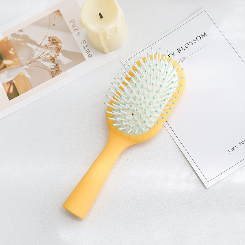 Solid Color Airbag Comb Girls Air Cushion Comb Massage Comb Home Dormitory Portable Comb Long Hair Shunfa Hairdressing Comb