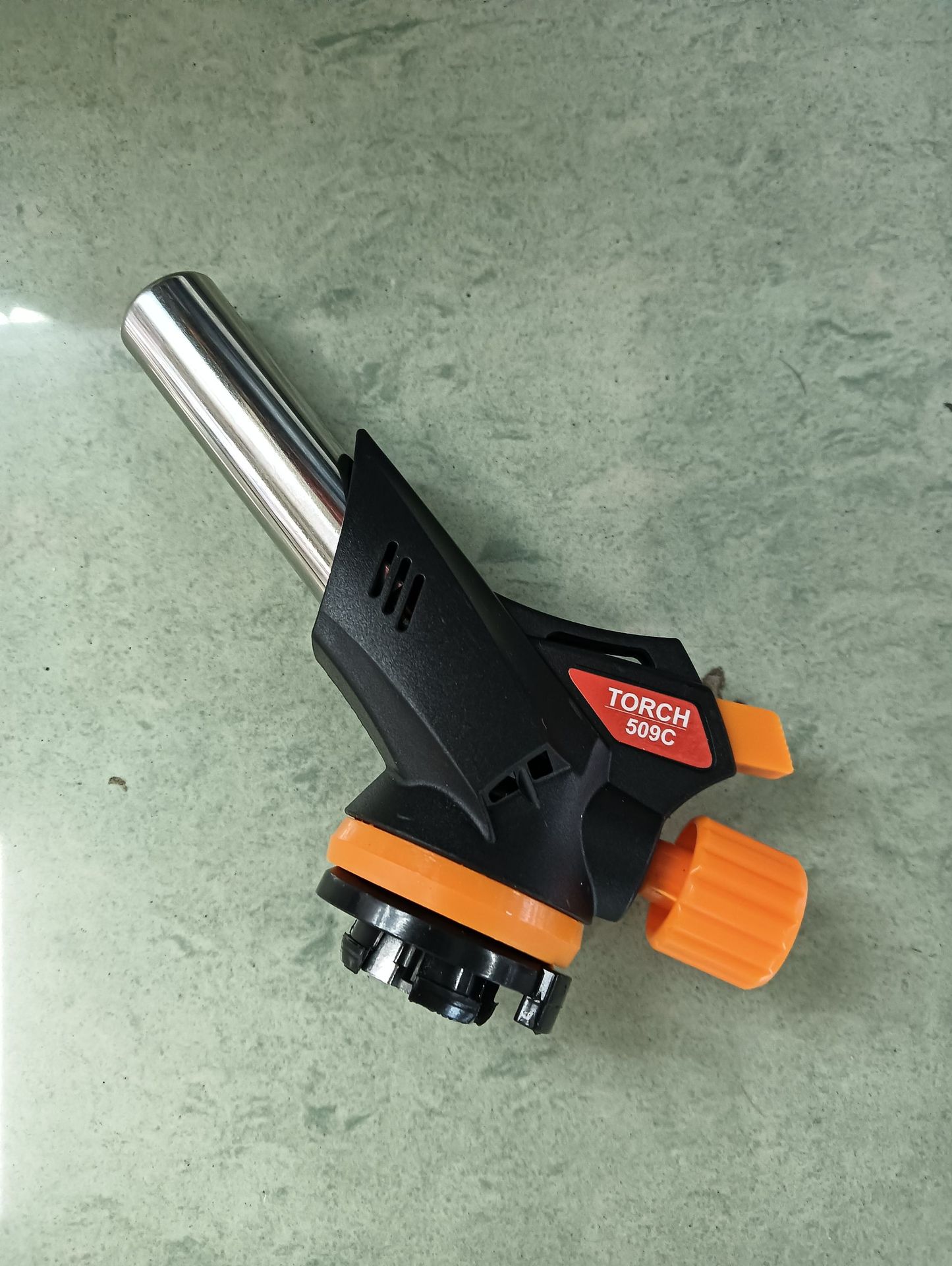 509C Inverted Fire Butagas Flame Gun Welding Gun Convenient Card Spray Gun Barbecue Point Charcoal Lighter Wholesale