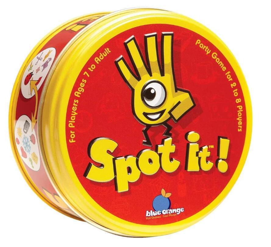 Spot It Game English Card Dobble Find Fault Parent-Child Party Game Card Find Your Sister Card