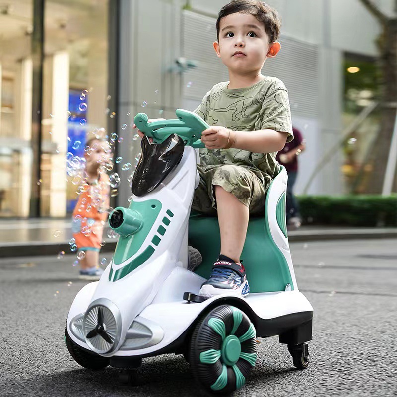 Toy Balance Bike (for Kids) Kids Electric Car Children Drift Universal Wheel Anti-Rollover Baby Scooter Bumper Car