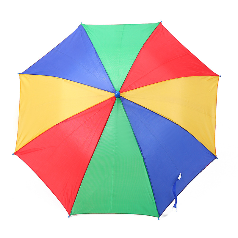 New 8-Bone Children's Umbrella Creative Watermelon Color Children's Umbrella Elementary School Baby Rain-Proof Straight Handle Children's Umbrella Wholesale