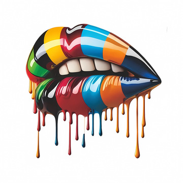 个性图案衣服t恤帽子箱包装饰贴辅料白墨热转印烫画印花胶印