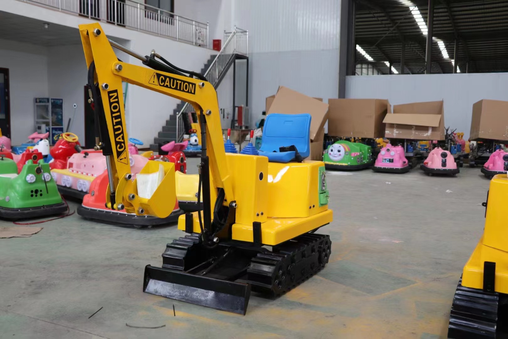 小型儿童挖掘机 游乐场小型电动挖掘机 批发供应
