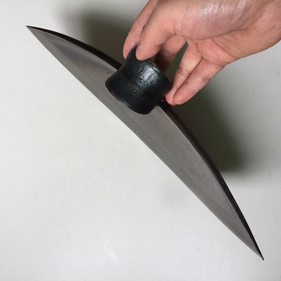 弹簧钢扇形锄头 月牙锄 草锄锻打月刮锄农用工具锄地刨草园林绿化