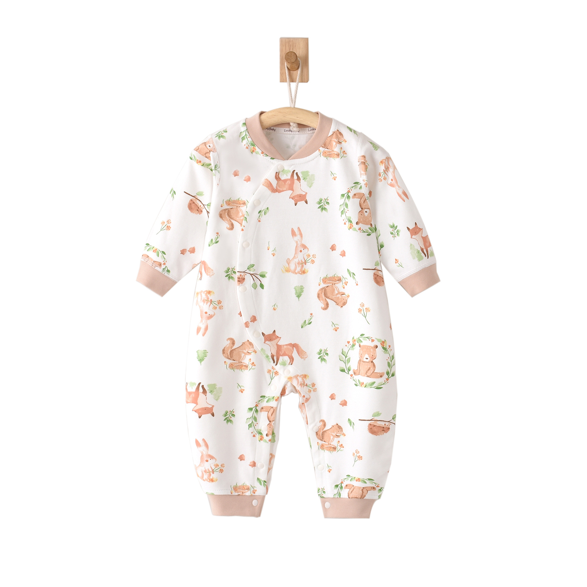 Newborn Jumpsuit Spring and Autumn Baby Romper Newborn Baby Clothes Pure Cotton Class a Baby Jumpsuit