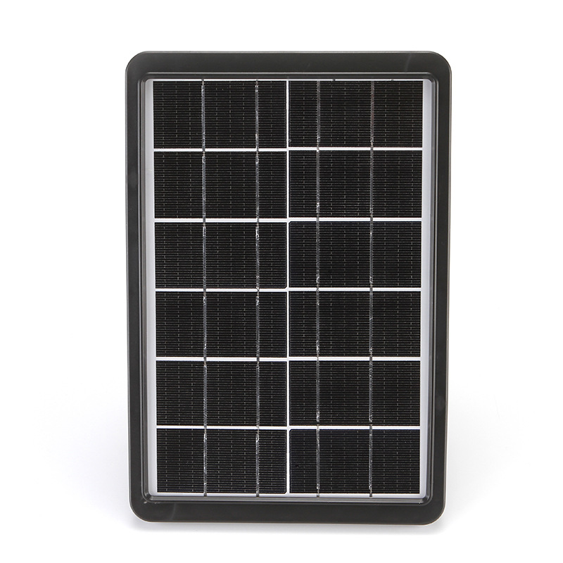 new cross-border 6v8w laminated single silicon solar panel outdoor multifunctional convenient solar power generation system
