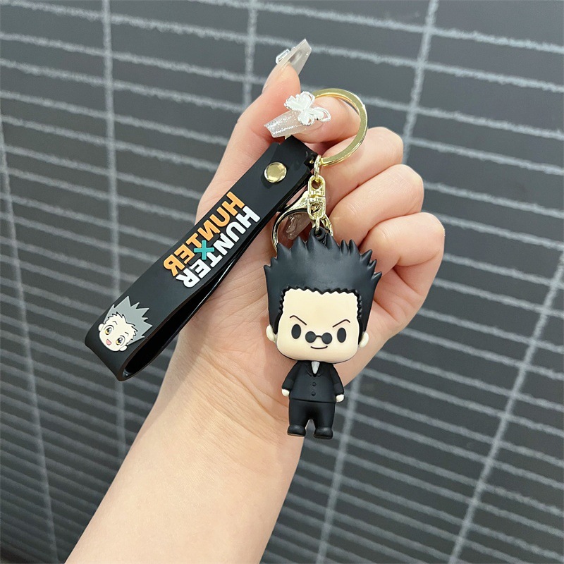 Creative Cartoon Full-Time Hunter Keychain Cute Little Jieqi Luolei Key Chain Men and Women Handbag Pendant