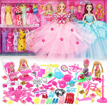 洋娃娃套装大号礼盒小女孩玩具全套公主换装仿真生日礼物2022新款