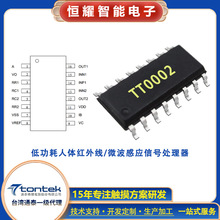 TT0002 SOP-16 PIR热释电人体红外感应放大器芯片 微波感应信号IC