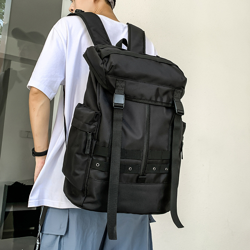 Street Fashion Men and Women College Students Casual Simple Practical Large Capacity Computer Backpack Wholesale