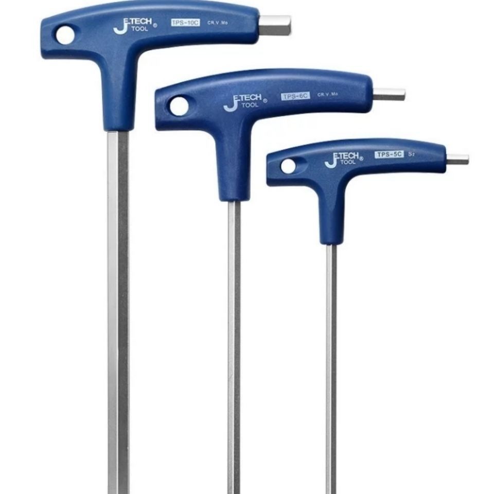 捷科工具内六角扳手套装 t型内六方六棱六角扳手 带把手-阿里巴巴