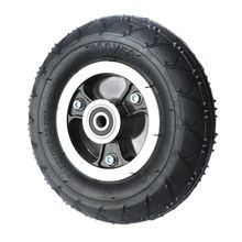 批发电动滑板车轮毂轮胎200x50实心胎整轮8寸前轮免充气轮胎 全新