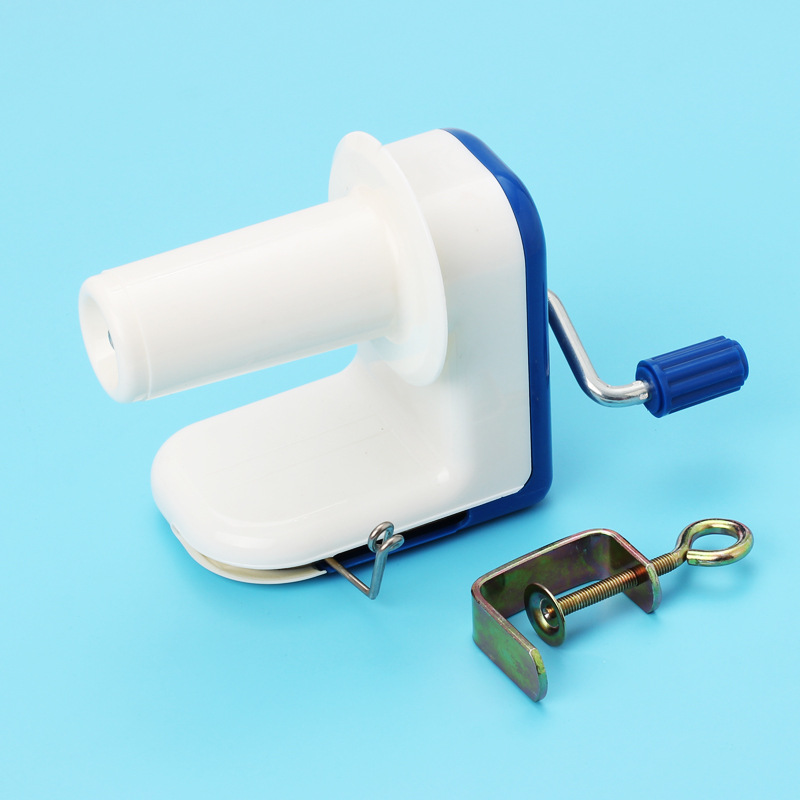 家用小型绕线器手摇毛线缠线器简易便携手动套装塑料绕线机