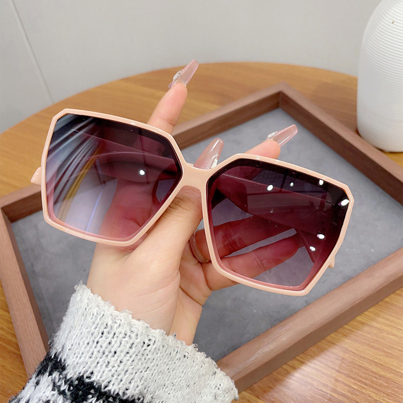 太阳镜女2024年新款防紫外线墨镜高级感圆脸大脸gm眼镜显脸小1219