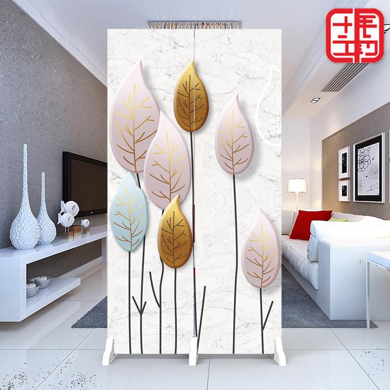 家用门帘隔断帘子夏季空调挡风厨房伸缩杆浴室网红ins卫生间卧室屏风