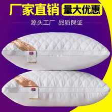GD53枕芯一对单人成人护颈学生真空压缩高回弹枕头可水洗羽丝绒枕