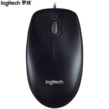 罗技(Logitech) M90有线USB鼠标 办公笔记本台式机家用 对称鼠标