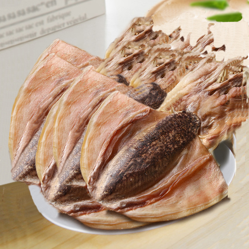 纯淡干墨鱼干批发食品干货新鲜晒制淡晒干墨鱼乌贼干产地一件代发