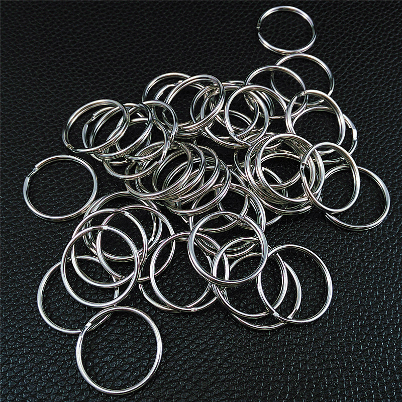 钥匙圈挂圈光圈金属铁圈钥匙扣高档多规格圆圈扁圈钥匙环厂里直售