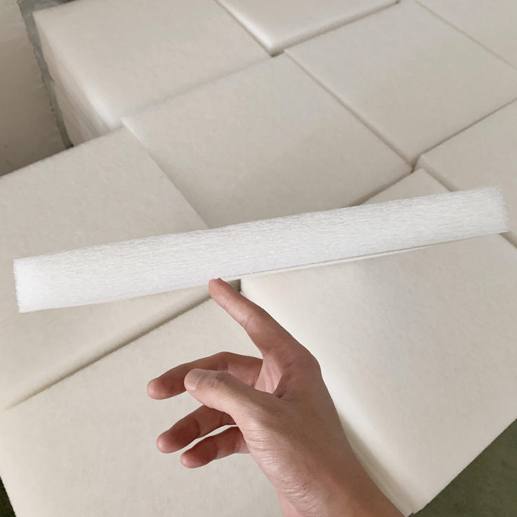 厂家供应30mm加密高透水鱼缸过滤棉 精细无胶净水白棉