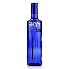 洋酒 蓝天伏特加SKYY VODKA 深蓝伏特加750ml 原味