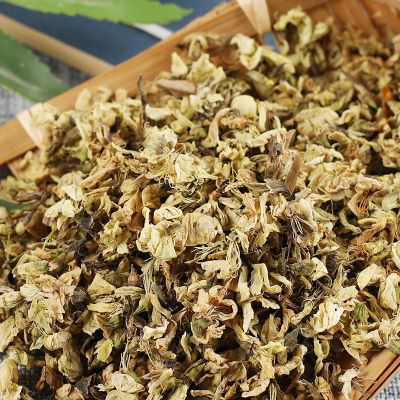 中药 材店铺 洋槐花 干槐花 槐米 杨槐花 实体店 500克