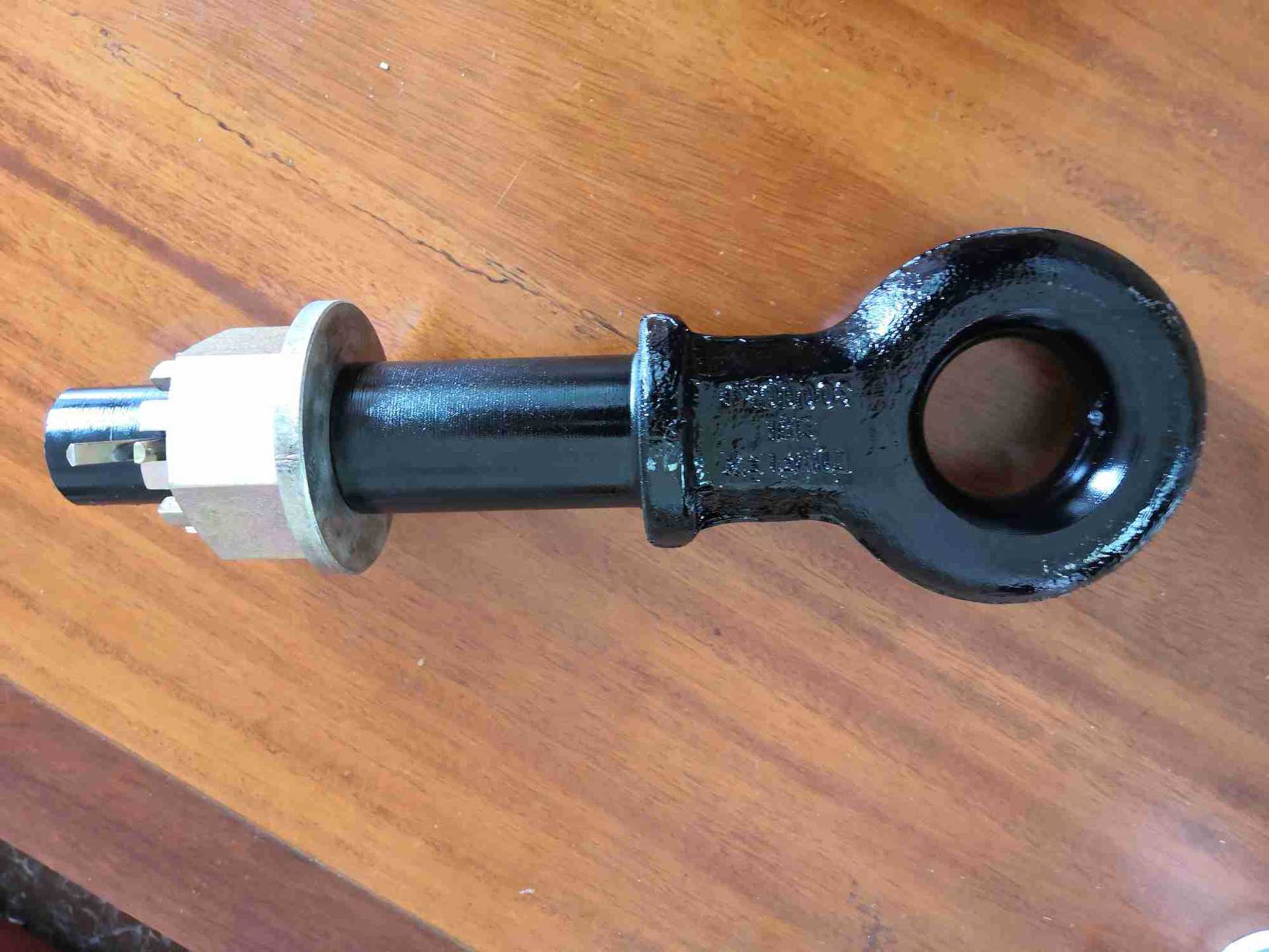 黑色o形环系紧锚钩适用于车库车间卡车拖车高尔夫球车挂钩配件¥1