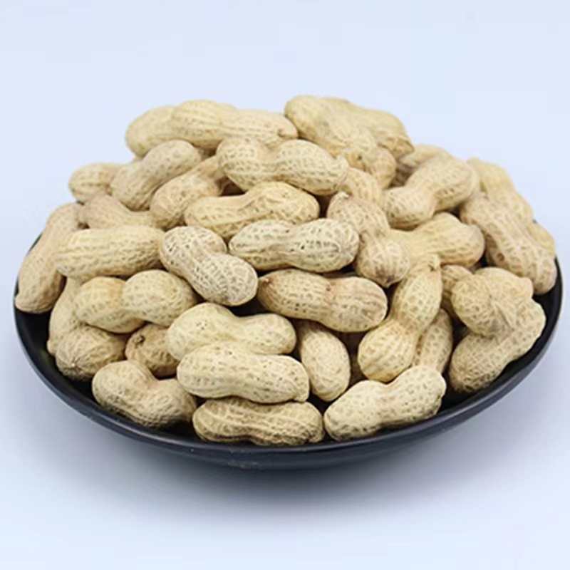 炒小花生原味 新货湖南特产带壳铁锅生小籽农家炒熟散装即食香脆