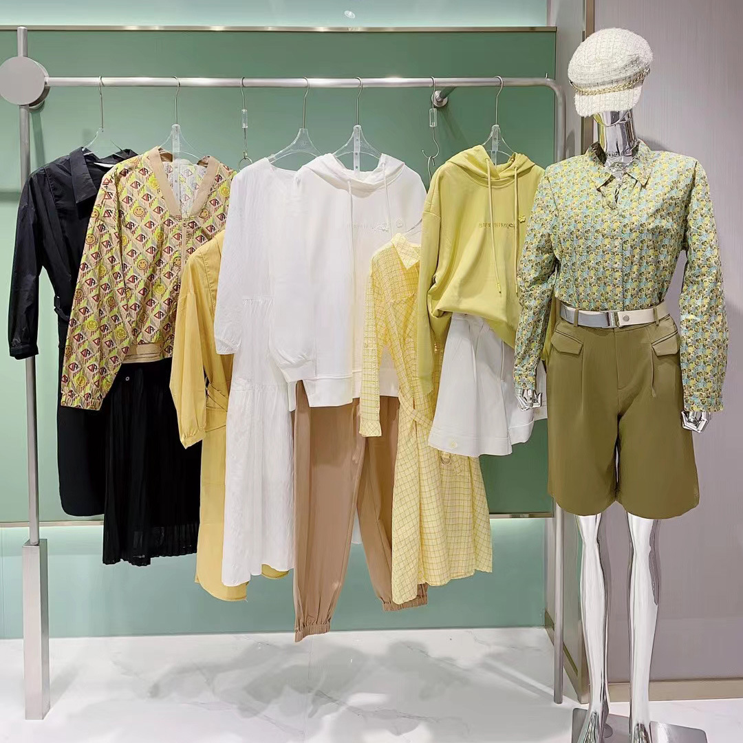 歆艾24春文艺大码棉麻女装品牌折扣撤柜尾货直播实体一手货源