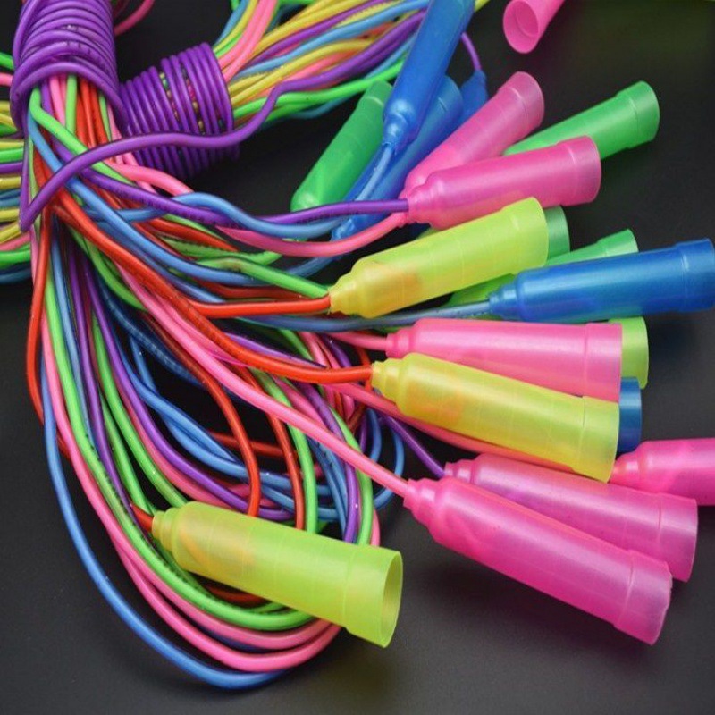 跳绳减脂橡胶健身运动燃脂成人儿童小学生中考学校同款速卖通