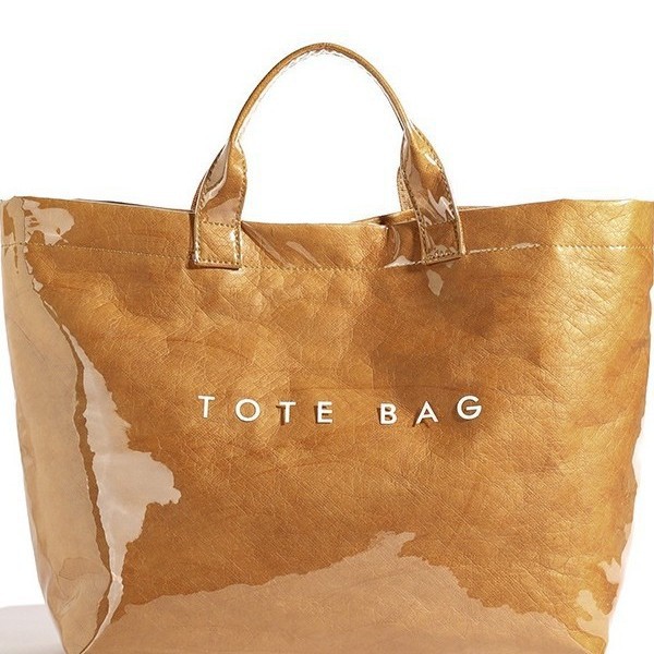 厂家复古防水杜邦纸单肩包时尚通勤大容量撕不烂牛皮纸手提包包女