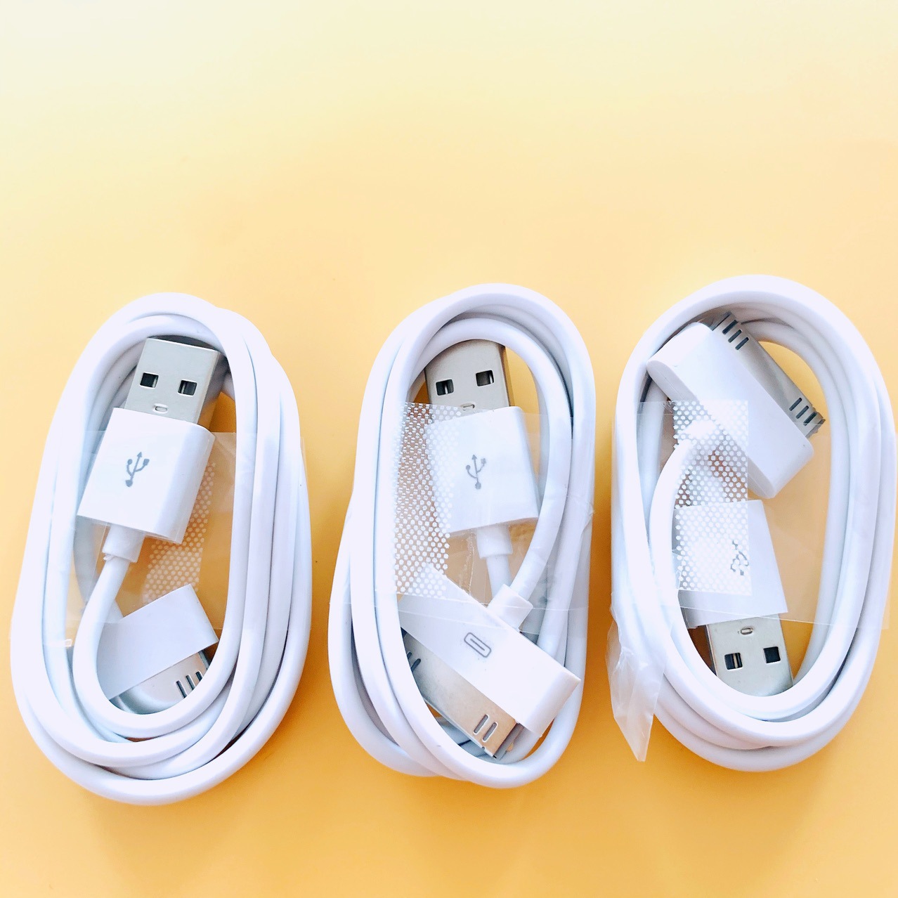 适用于苹果4/4s数据线iphone4s充电线快充手机 ipad1/2/3平板宽口