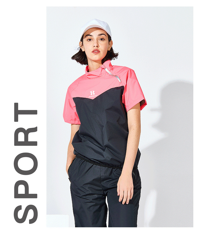 安玛暴汗服男套装夏季降体服女加肥大码运动跑步发汗健身房爆汗服