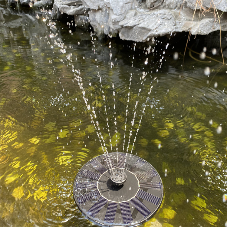 太阳能喷泉鱼池花园喷水水泵室外庭院景观造景户外家用水池小喷泉