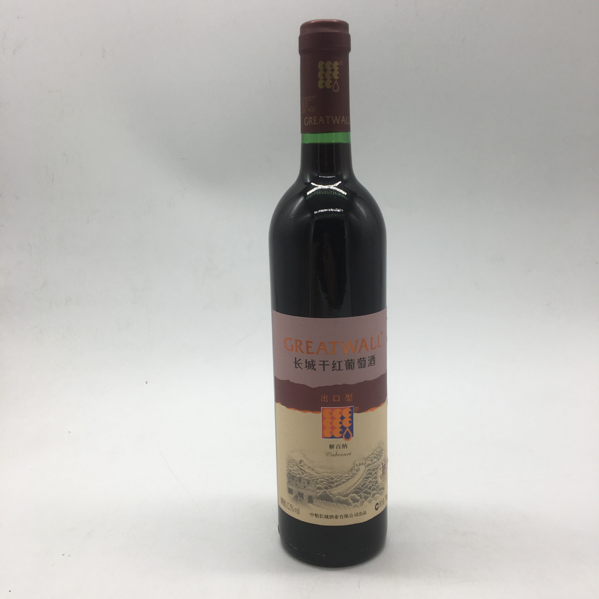 长城出口型解百纳干红葡萄酒解百纳干红葡萄酒长城红葡萄酒红酒