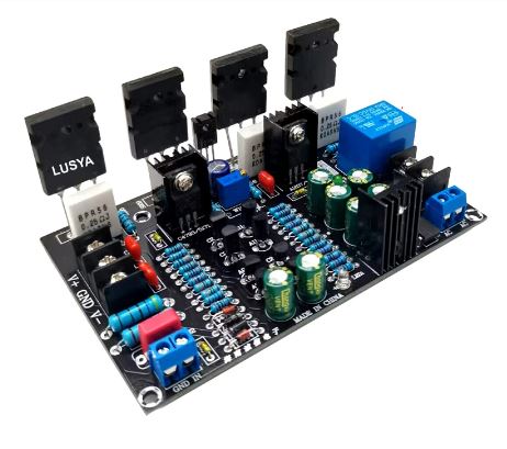 单声道200w功放板1943 5200 后级功放板带喇叭保护-阿里巴巴