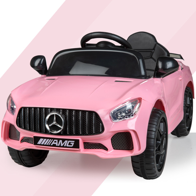 Children's Electric Car Charging Four-Wheel Toy Car Portable Car 1-3 Years Old Male and Female Baby with Baby Remote Control Car