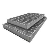 平台楼梯踏步板压焊重型热镀锌钢格板复合插接式钢格板排水沟盖板
