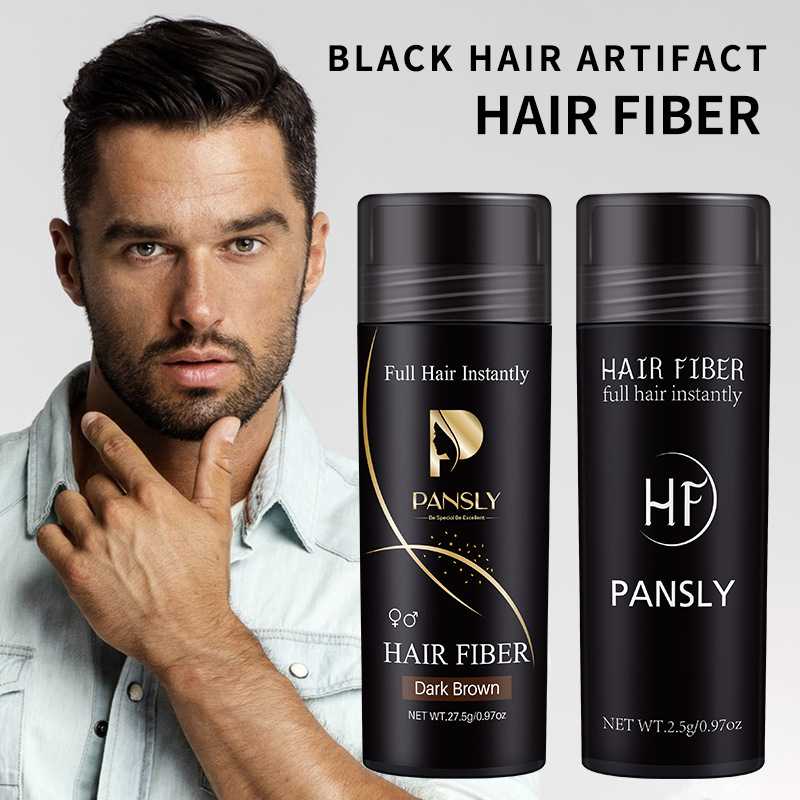 跨境现货pansly hair fibe植物纤维纤维美发补发批发厂家