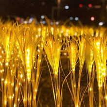 太阳能灯led麦穗灯芦苇灯户外防雨景观灯发光水稻插地灯花灯