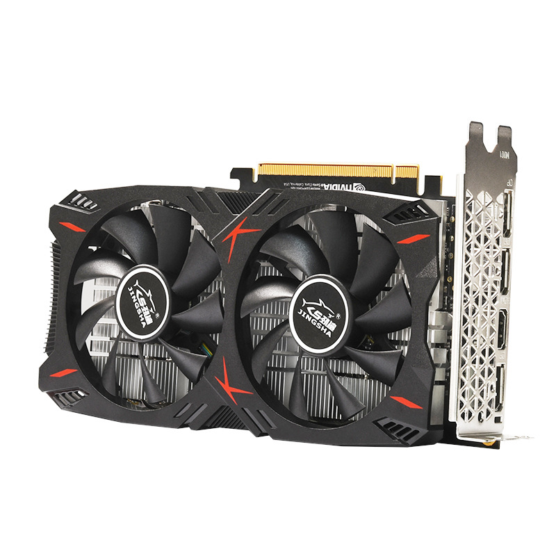 适用全新gtx1060 6gb独立游戏显卡静音风扇散热台式机gddr5高清电