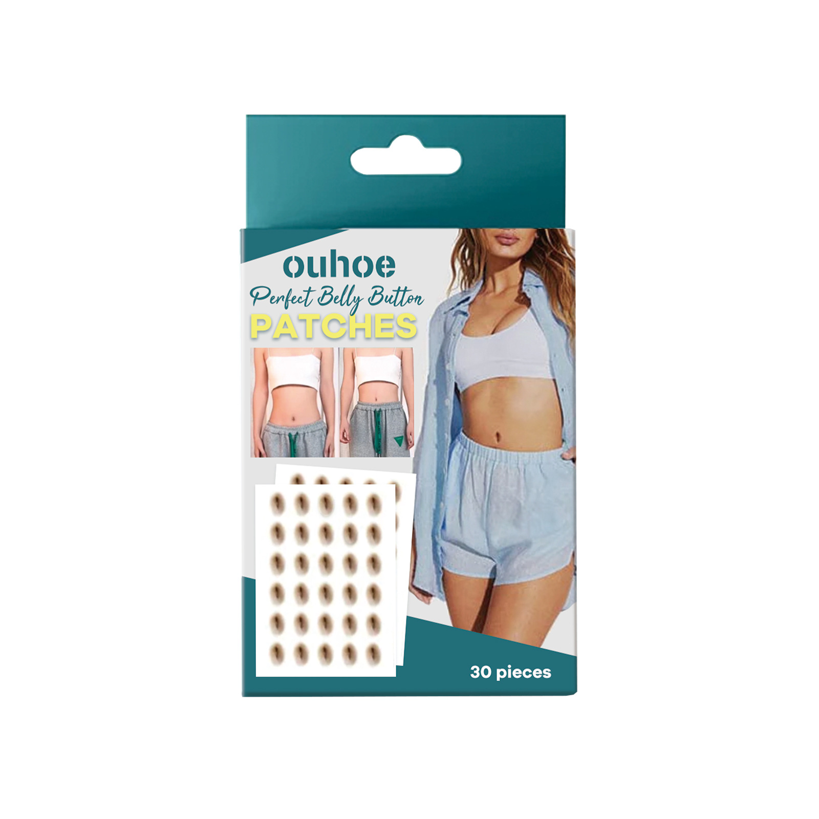 Ouhoe Body Shaping Navel Sticker