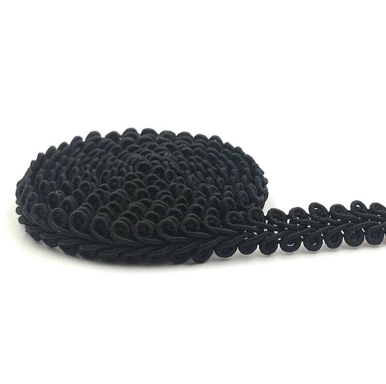 Cross-Border Direct Supply Ethnic Herringbone Edge Centipede Edge DIY Handmade Craft Toy Hat Towel Party Clothing Lace Accessories