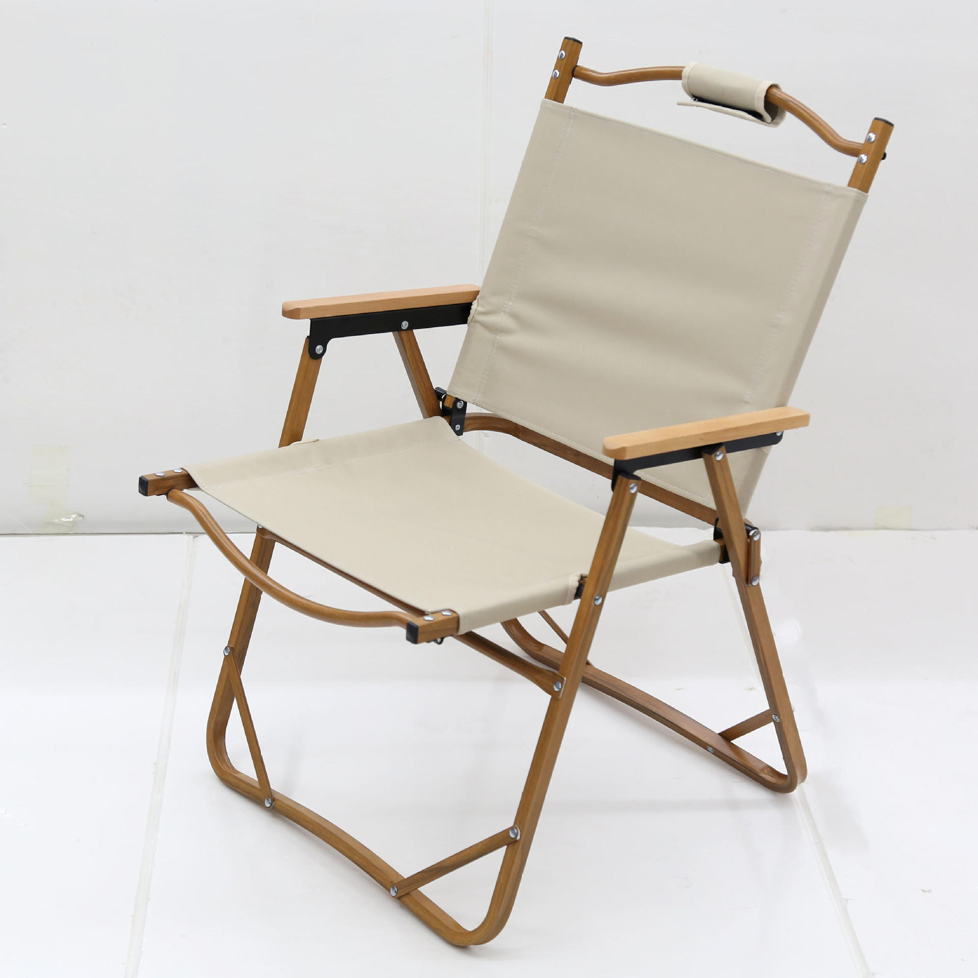 大成户外折叠椅克米特椅铝合金便携野外营地折叠椅室外室内折叠