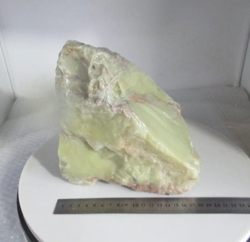 四大名石青田石封门青原石冻石叶腊石5.7摆件印章石料收藏欣赏