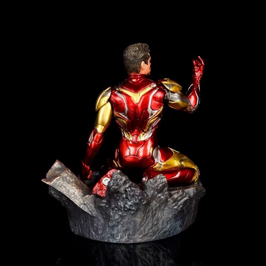 复仇者联盟 终局之战 gk钢铁侠跪姿 mk85 打响指手办雕像摆件模型