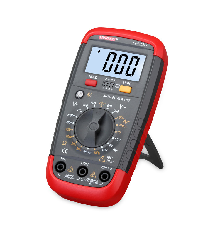 迷你数显万用表高精度直流万用表数字电池测量微型电圧表